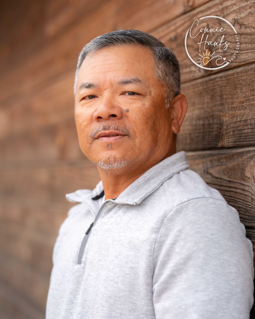 Family photos at Penasquitos Canyon, San Diego, California. Family with teens in wooded tree area, pepper trees, cactus garden, white fencing and rustic vibes.