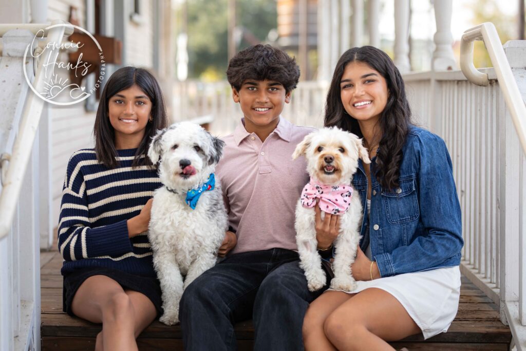 Family photos in rustic park in Poway, San Diego, California. Stunning stylized family in cozy country park.
