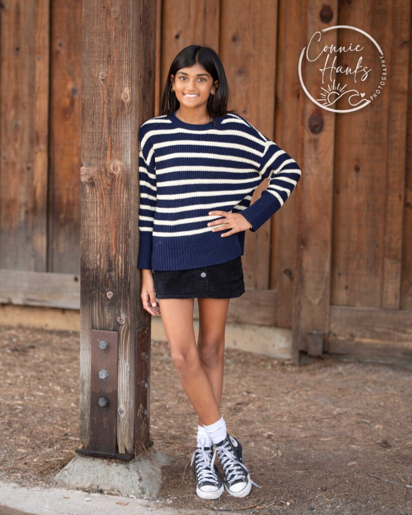 Family photos in rustic park in Poway, San Diego, California. Stunning stylized family in cozy country park.