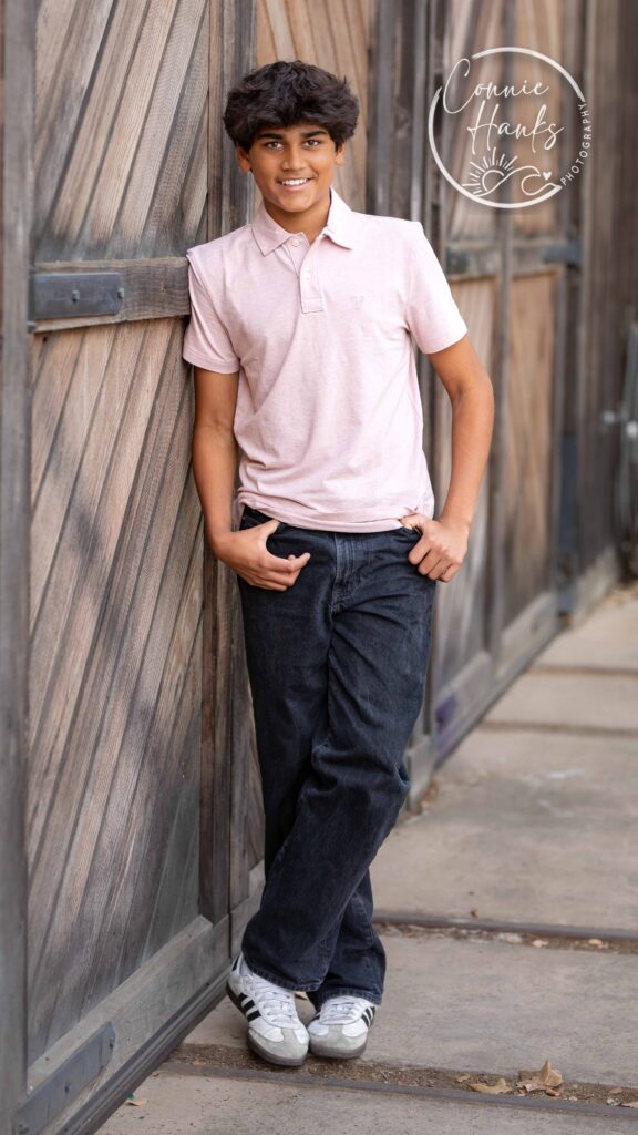 Family photos in rustic park in Poway, San Diego, California. Stunning stylized family in cozy country park.